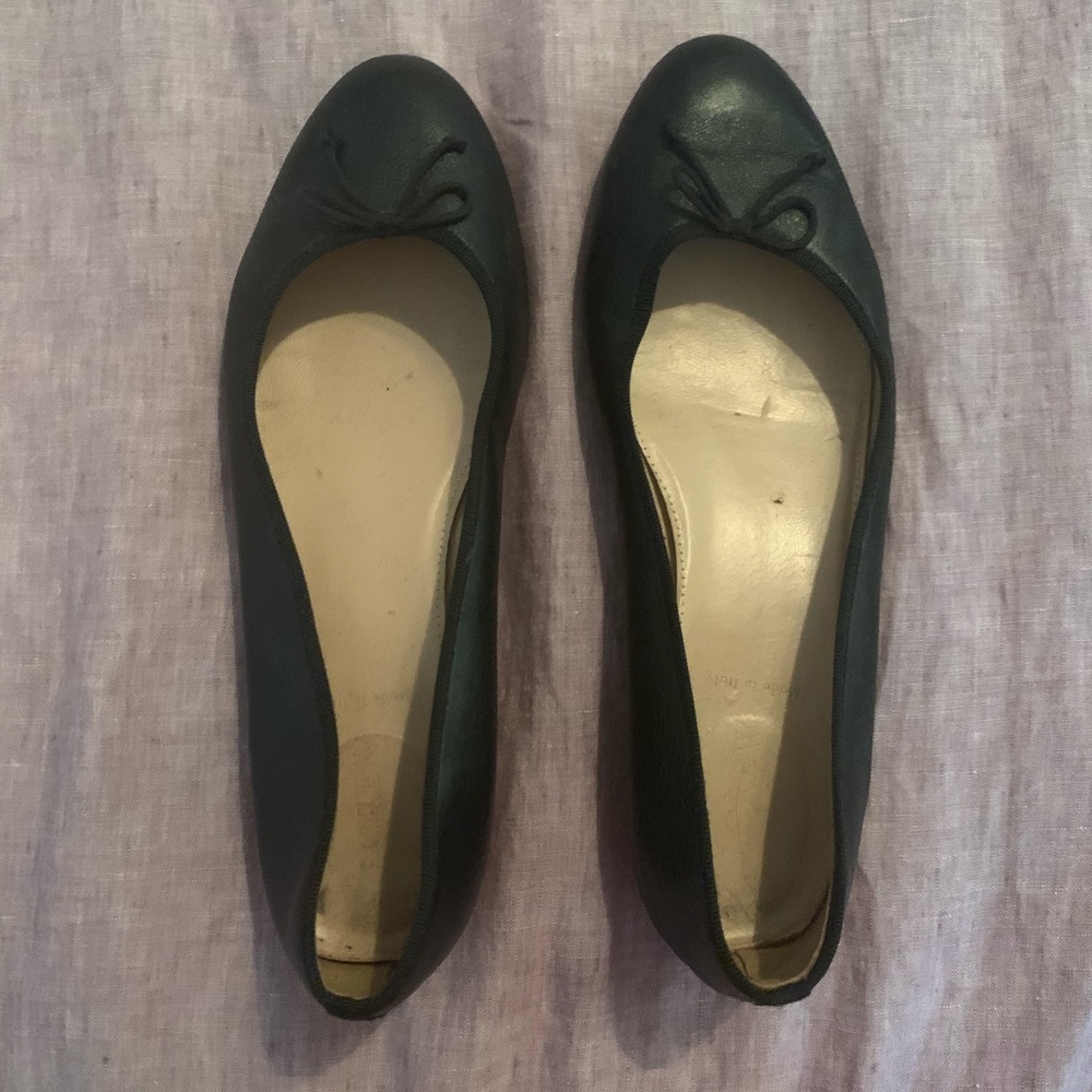 J. Crew black ballerina flats